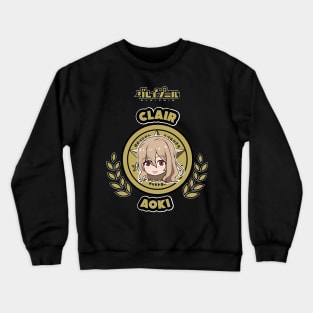 GLEIPNIR: CLAIR AOKI CHIBI (BLACK) Crewneck Sweatshirt